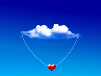 青空のイラスト